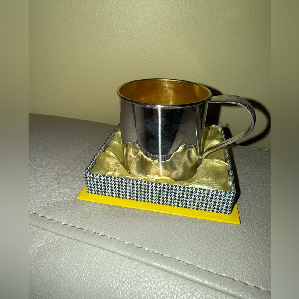 Tudor Plate Oneida Community Christening Cup